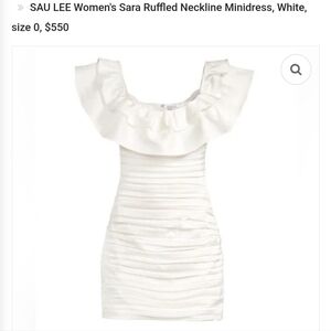 Sau Lee Ruffle Dress